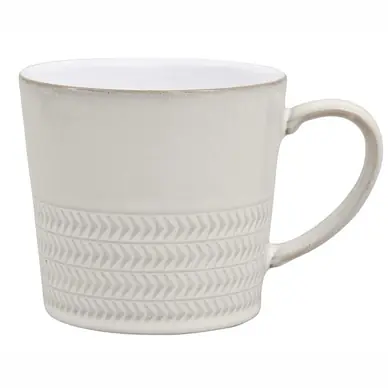Mug Denby Natural Canvas Textured 400 ml Jusqu’à Épuisement Des Stocks